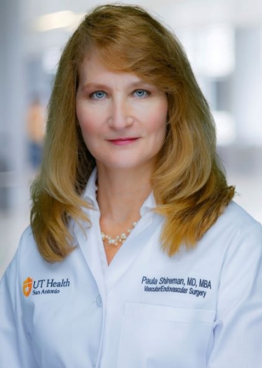 Paula K. Shireman, M.D., MS, MBA, UT Health San Antonio